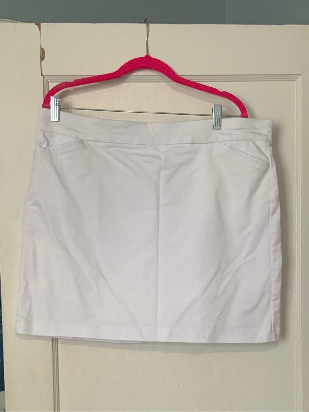 croft & barrow White Mini Skirt